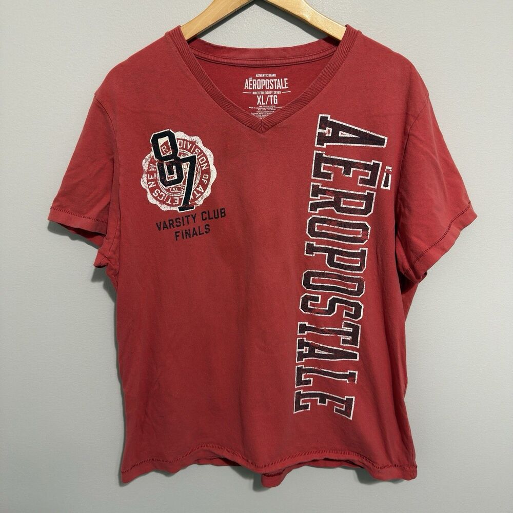 Vintage Y2K Aeropostale Aero 1987 Shirt Men's Size XL Mallcore Grunge Rare